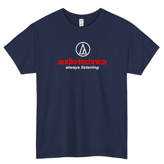 Audio Tech Logo Mens Unisex Short Sleeve T-Shirt Size S-3XL -P