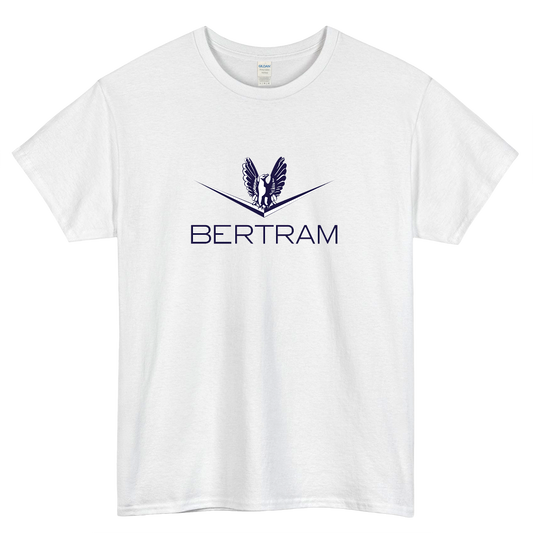 bertram boats logo short SLEEVE T SHIRT -P