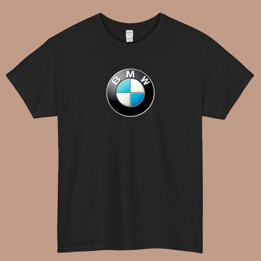 bmw logo short sleeve men's t shirt size S-3XL