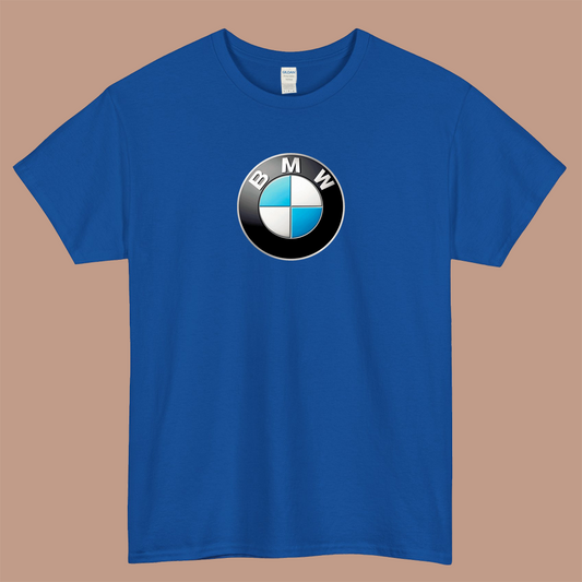 bmw logo short sleeve men's t shirt size S-3XL