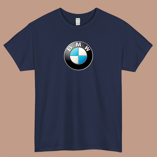 bmw logo short sleeve men's t shirt size S-3XL