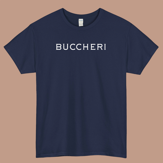 buccheri logo  short sleeve men's t shirt S-3XL