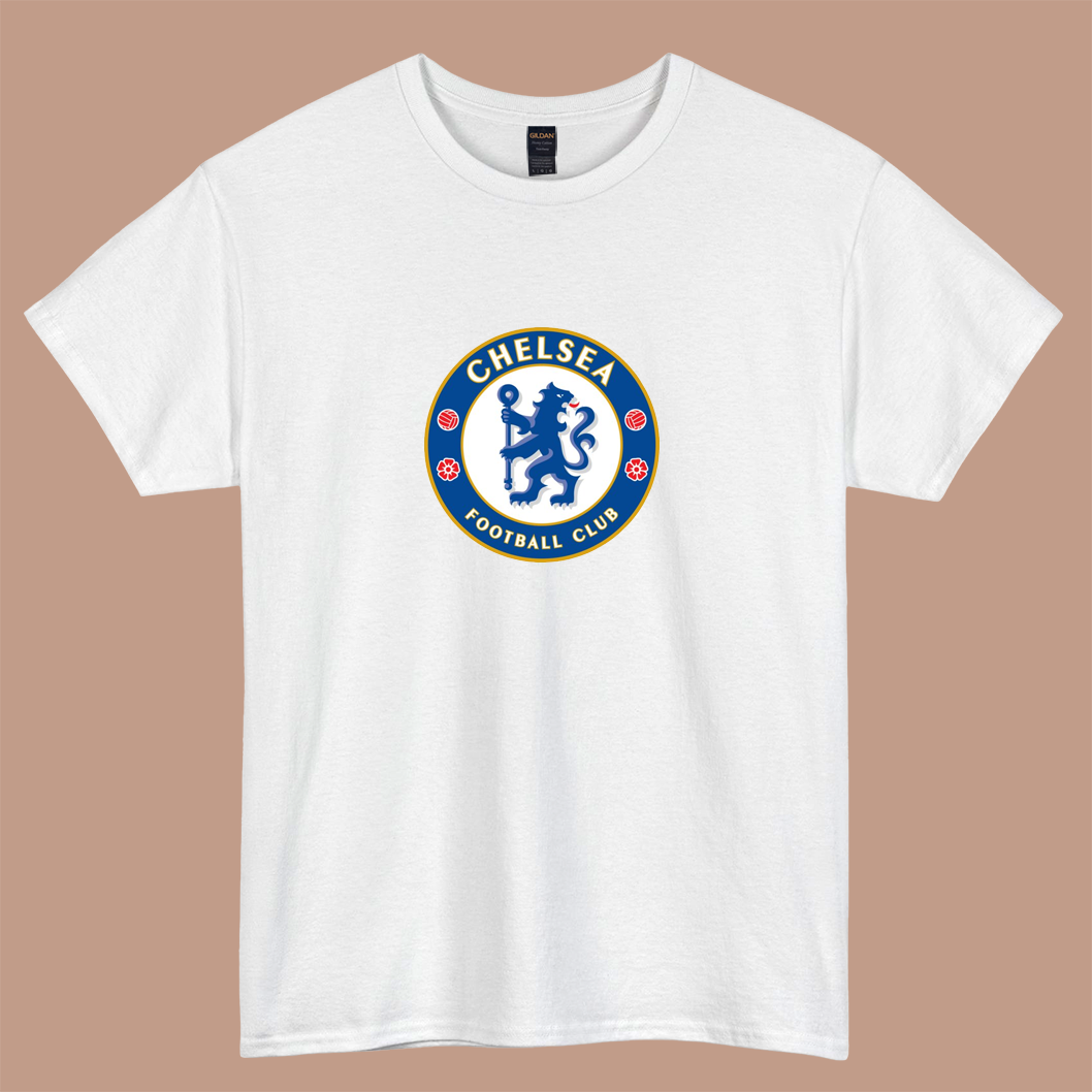 chelsea football club logo short sleeve t shirt S-3XL-P