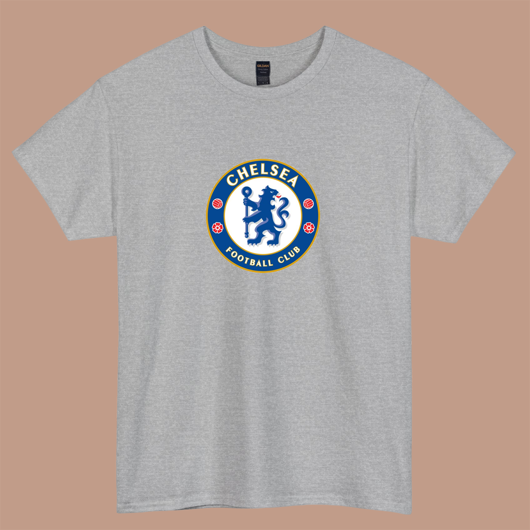 chelsea football club logo short sleeve t shirt S-3XL-P