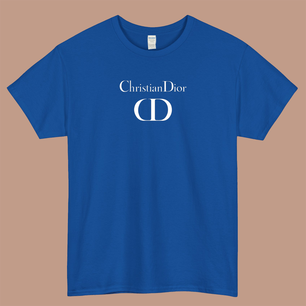 christian dior  short sleeve logo mens t shirt s-3xl