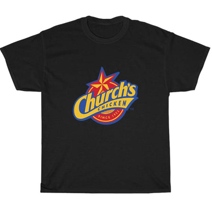 church chicken logo Men's Unisex T Shirt Size S to 3XL