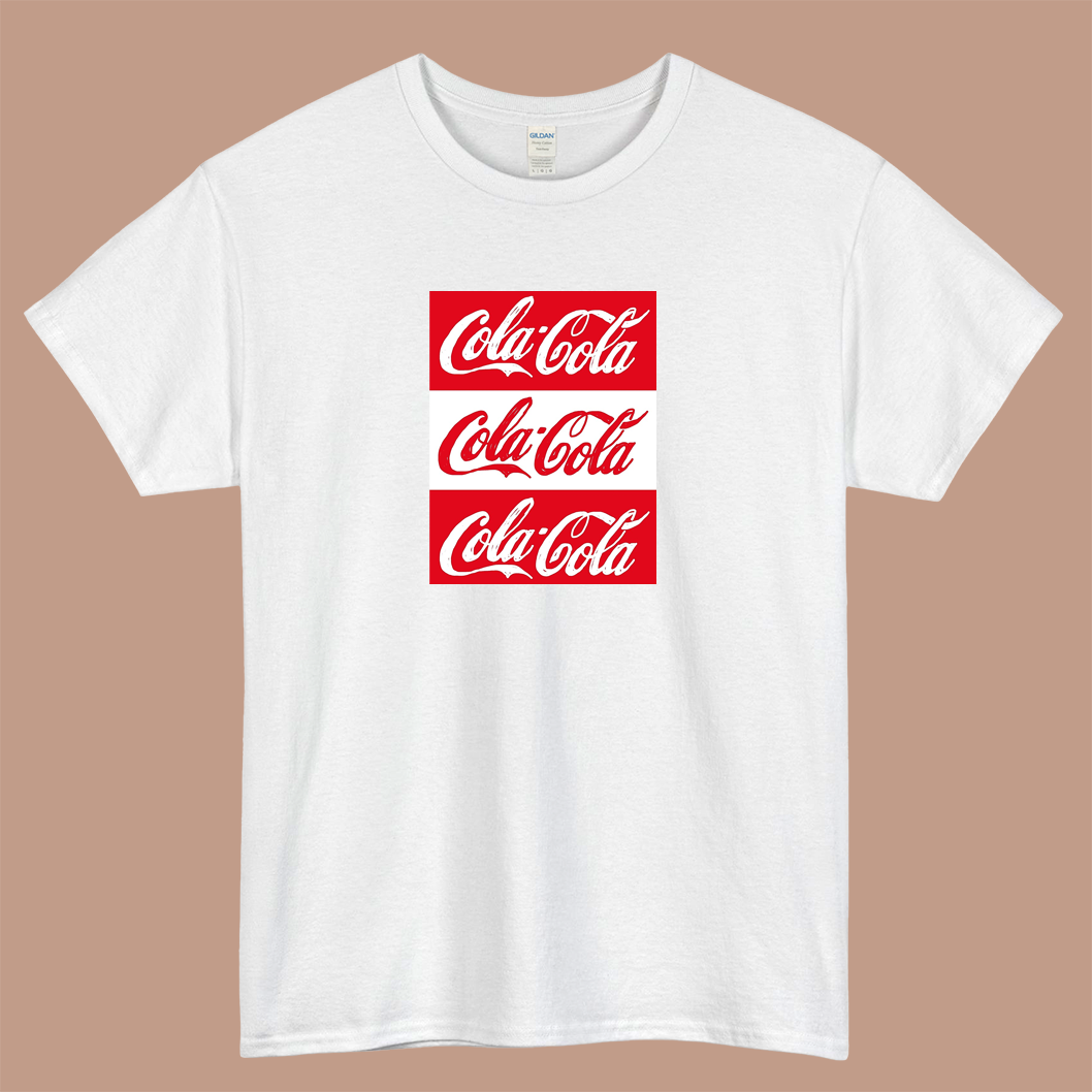 Cola Cola Logo Mens Unisex Short Sleeve T-Shirt Size S-3XL - P