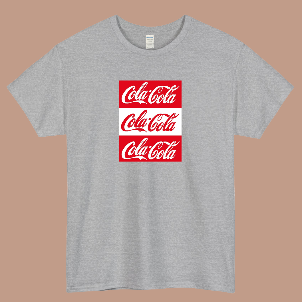 Cola Cola Logo Mens Unisex Short Sleeve T-Shirt Size S-3XL - P