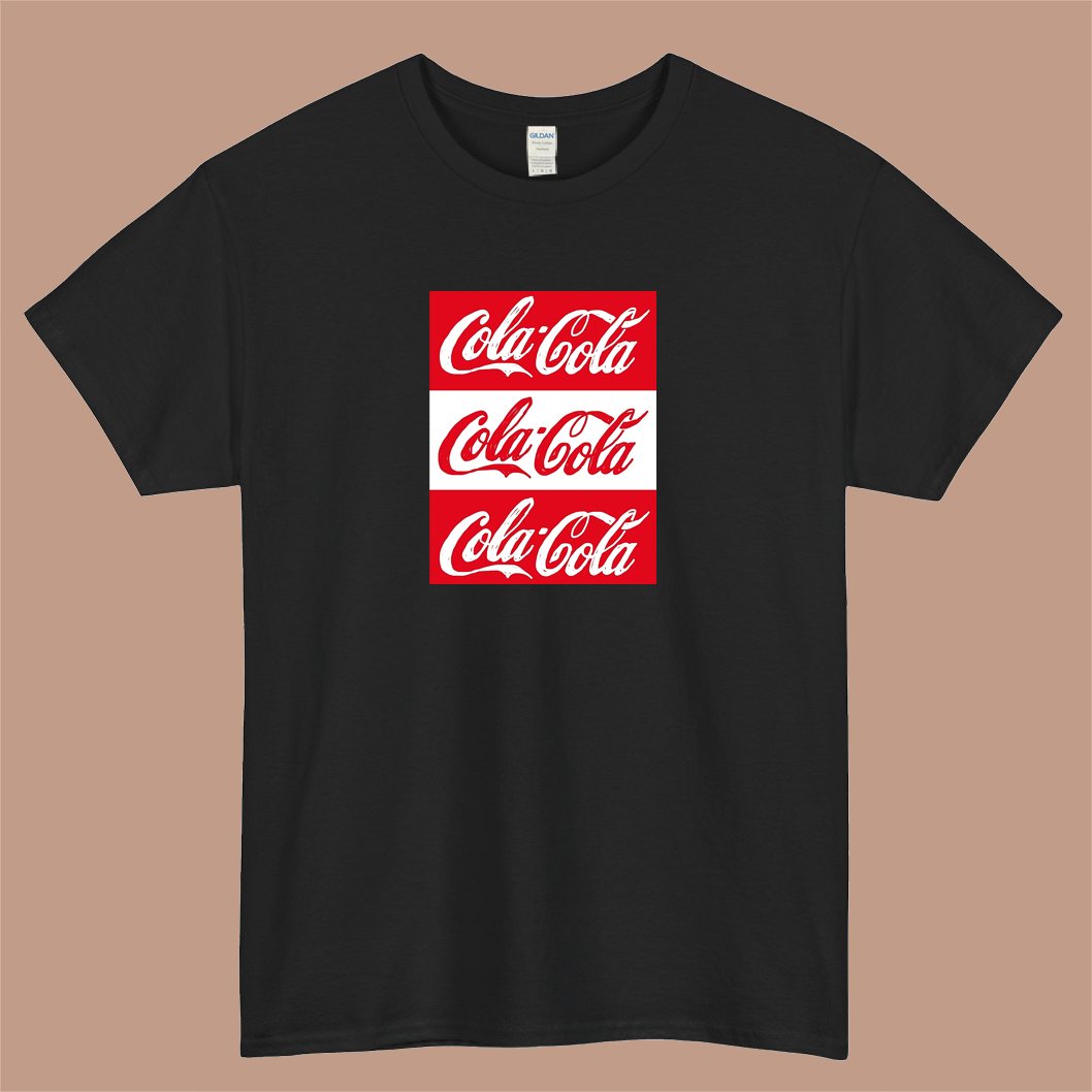 Cola Cola Logo Mens Unisex Short Sleeve T-Shirt Size S-3XL - P