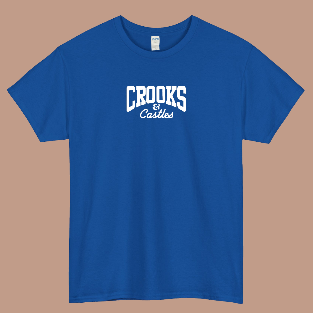 crooks Logo Mens Unisex Short Sleeve T-Shirt Size S-3XL