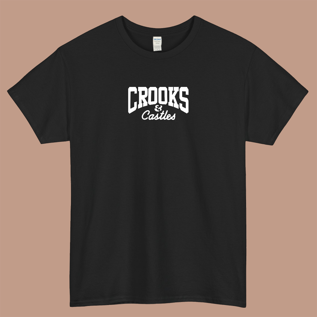 crooks Logo Mens Unisex Short Sleeve T-Shirt Size S-3XL