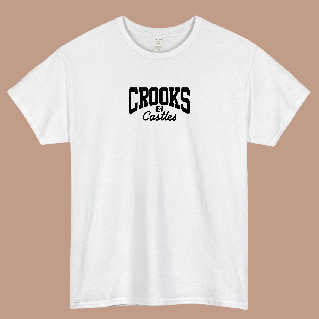 crooks Logo Mens Unisex Short Sleeve T-Shirt Size S-3XL