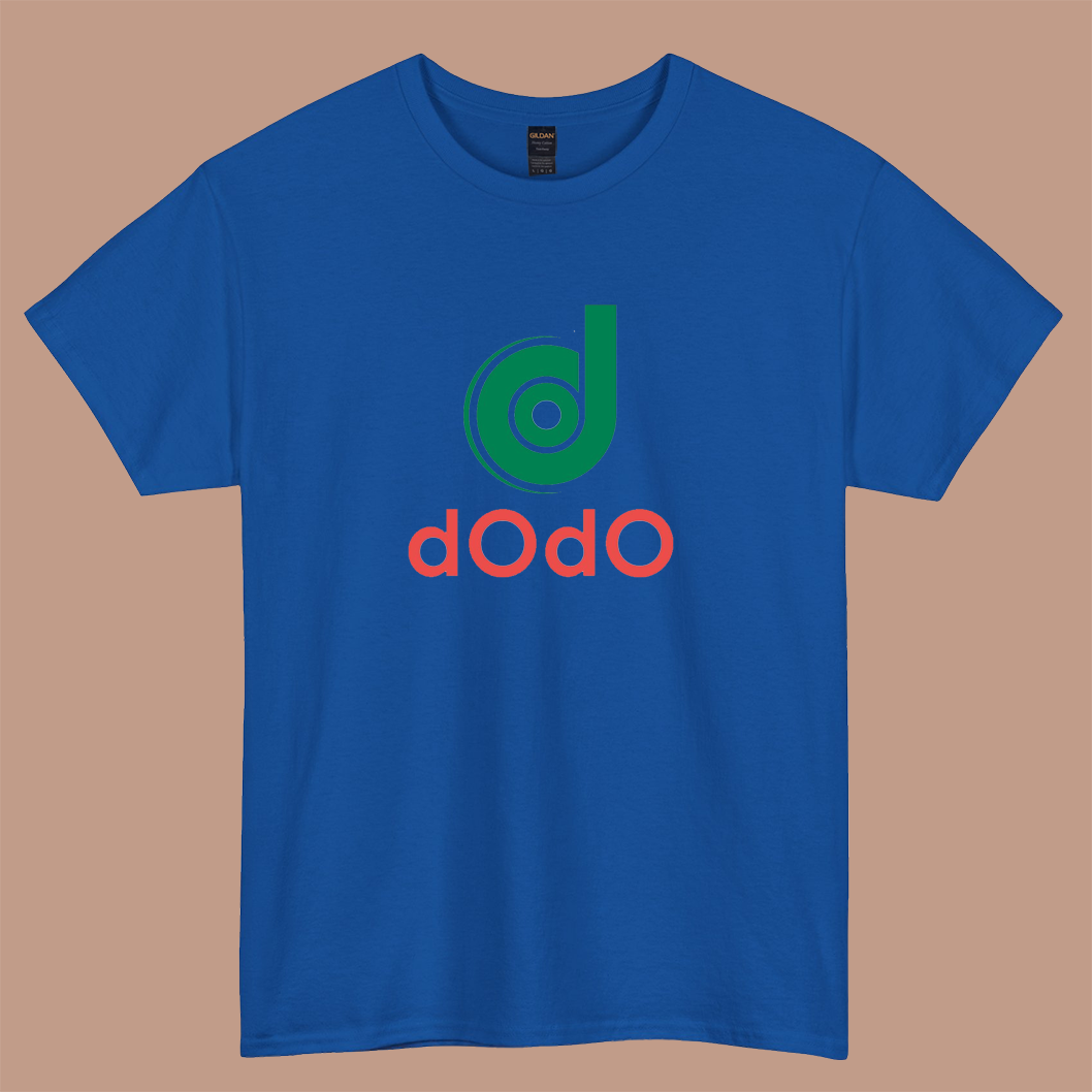 dodo brand logo short sleeve t shirt S-3XL -P