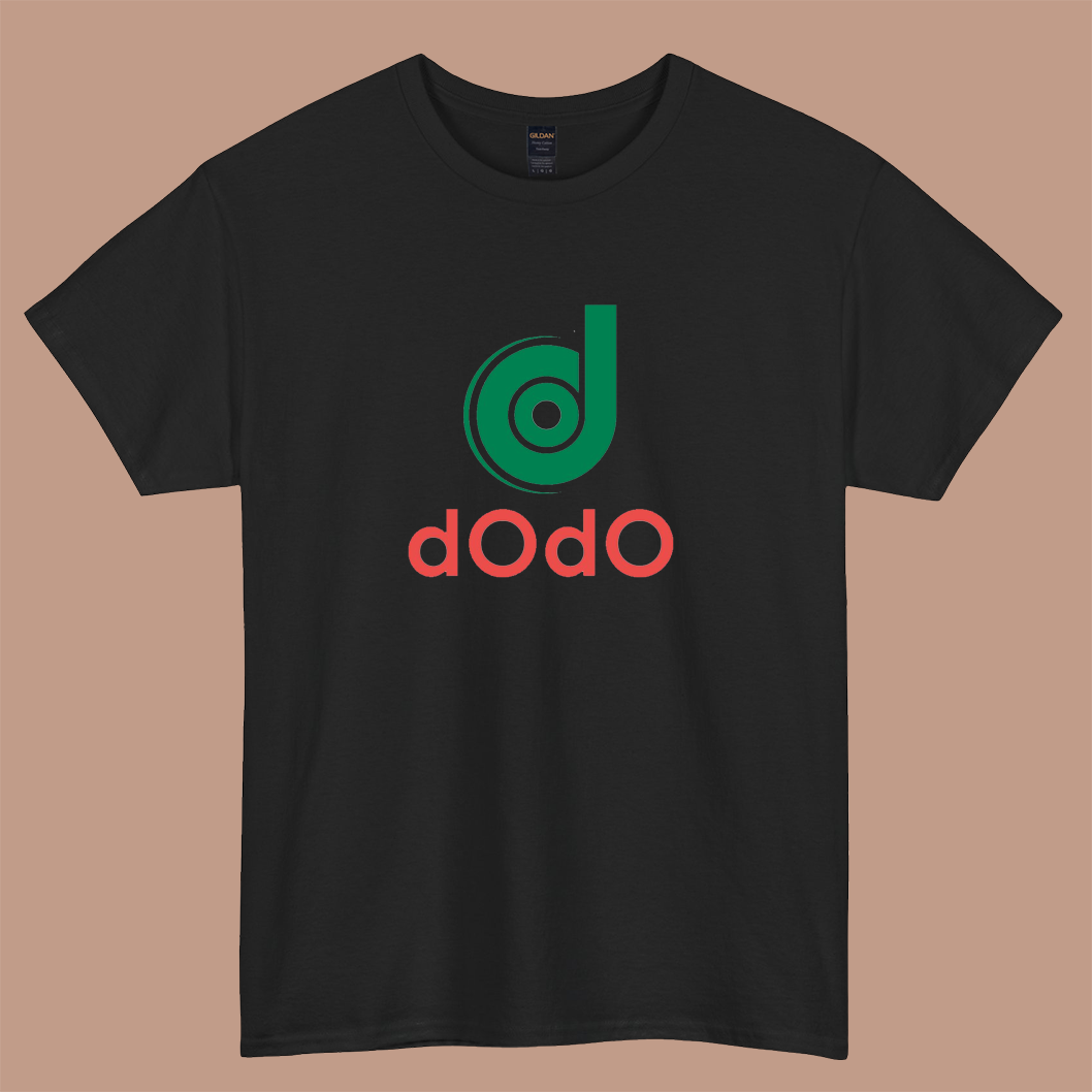 dodo brand logo short sleeve t shirt S-3XL -P