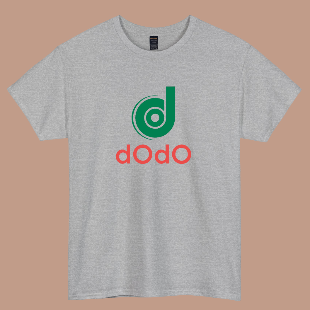dodo brand logo short sleeve t shirt S-3XL -P