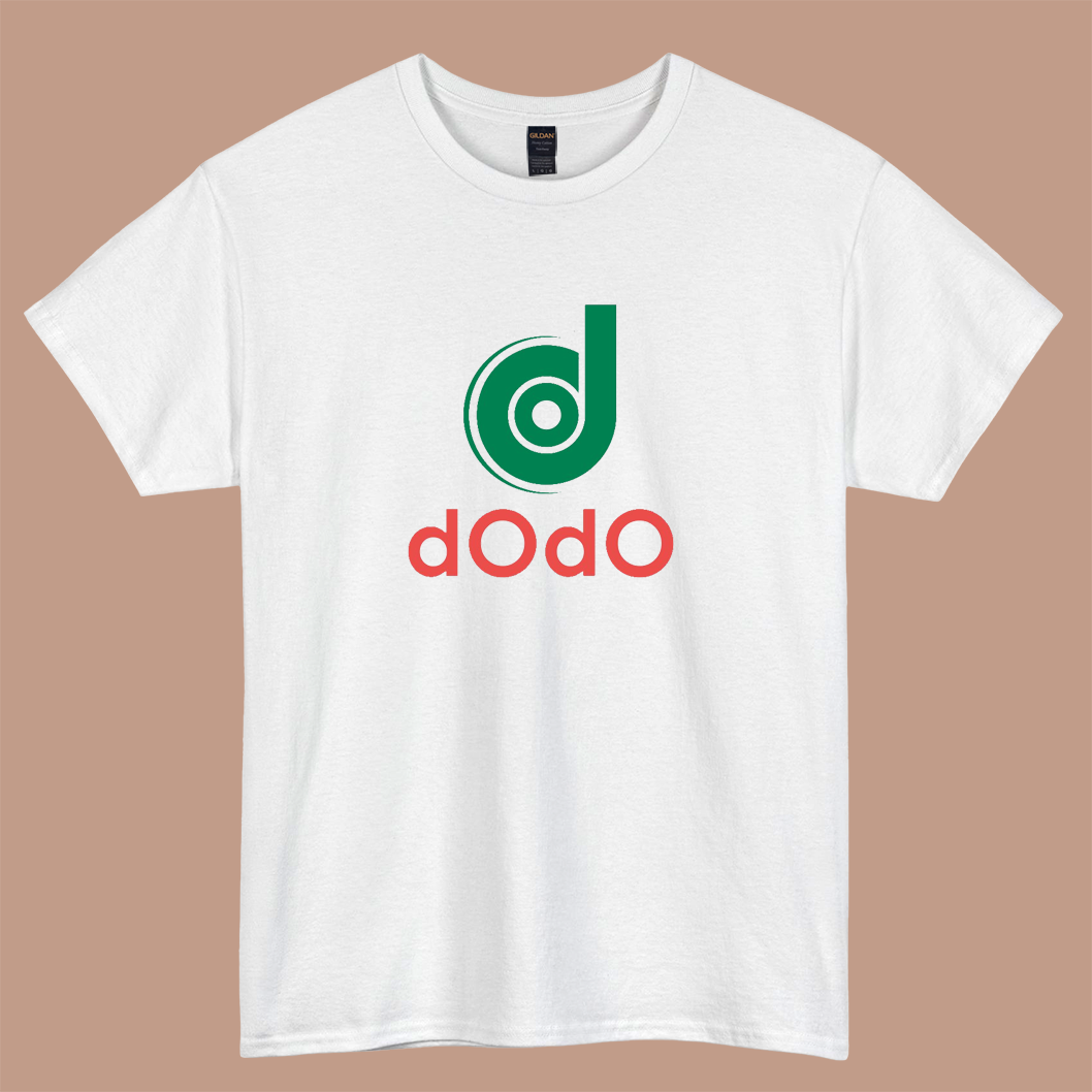 dodo brand logo short sleeve t shirt S-3XL -P