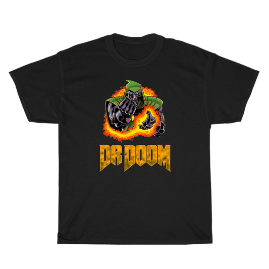dr doom logo Men's Unisex T Shirt Size S to 3XL