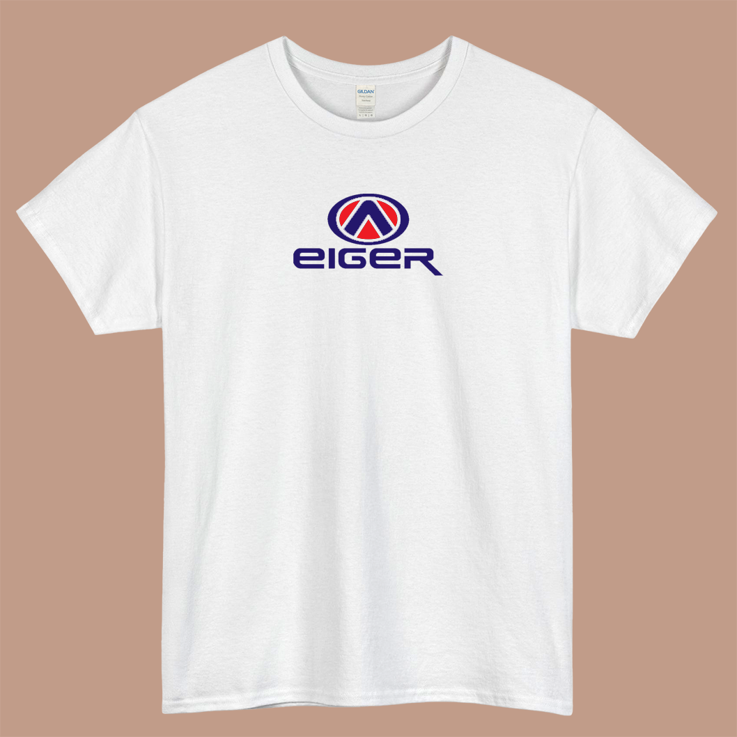 eiger logo short sleeve men's t shirt S-3XL