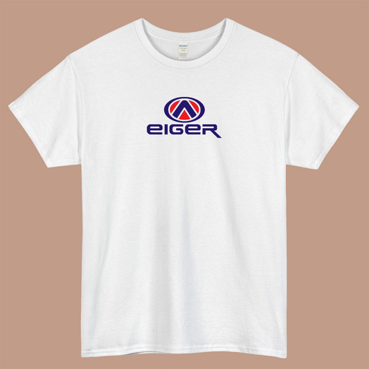 eiger logo short sleeve men's t shirt S-3XL