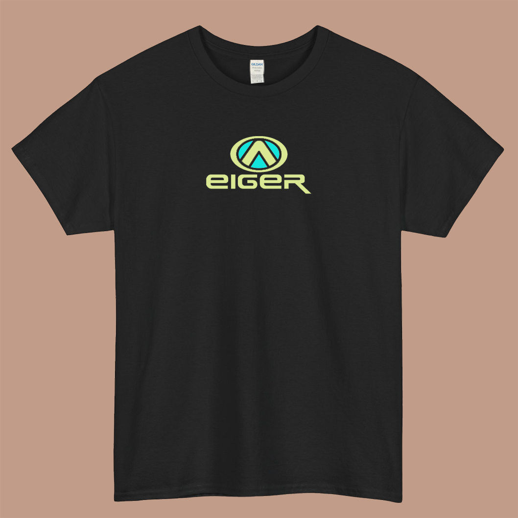 eiger logo short sleeve men's t shirt S-3XL