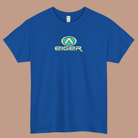 eiger logo short sleeve men's t shirt S-3XL