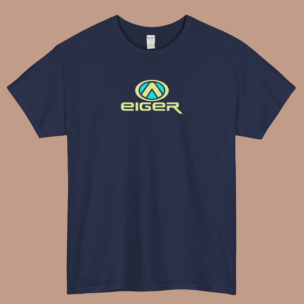 eiger logo short sleeve men's t shirt S-3XL