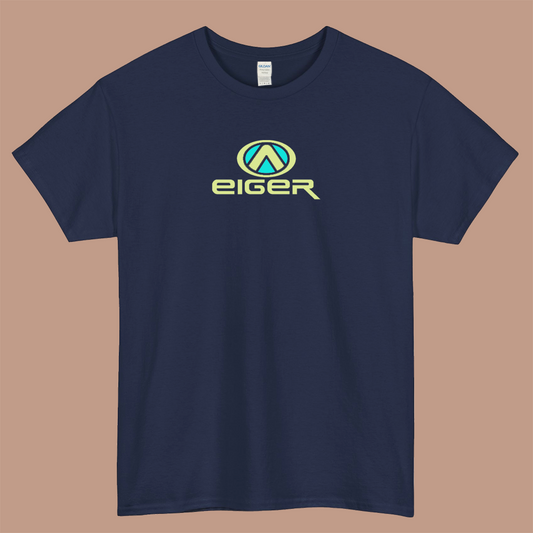 eiger logo short sleeve men's t shirt S-3XL