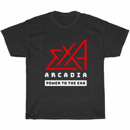 exA-Arcadia Logo Men's Unisex T Shirt Size S to 3XL