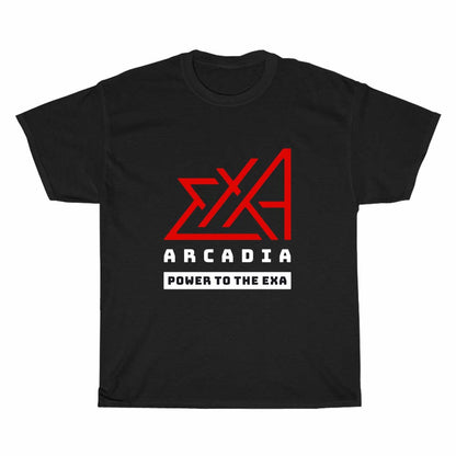 exA-Arcadia Logo Men's Unisex T Shirt Size S to 3XL