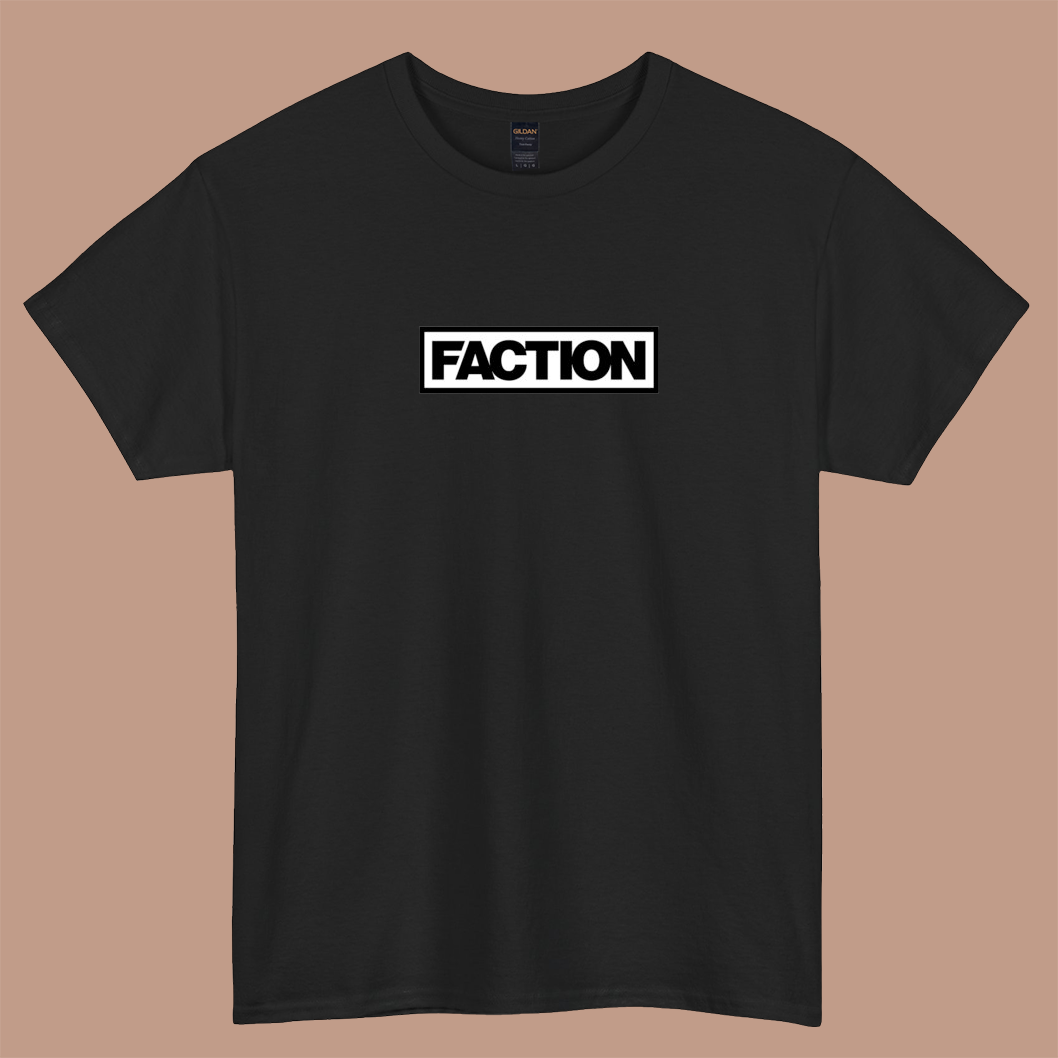 faction logo  SHORT SLEEVE T SHIRT S-3XL- P