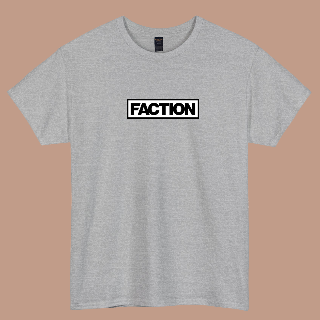 faction logo  SHORT SLEEVE T SHIRT S-3XL- P