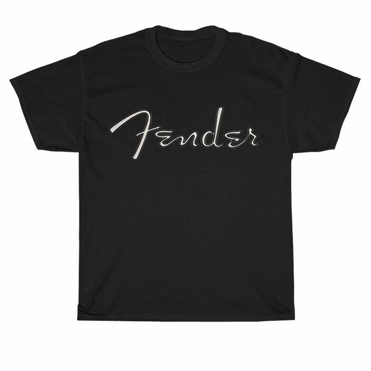 fender logo Men's Unisex T Shirt Size S to 3XL