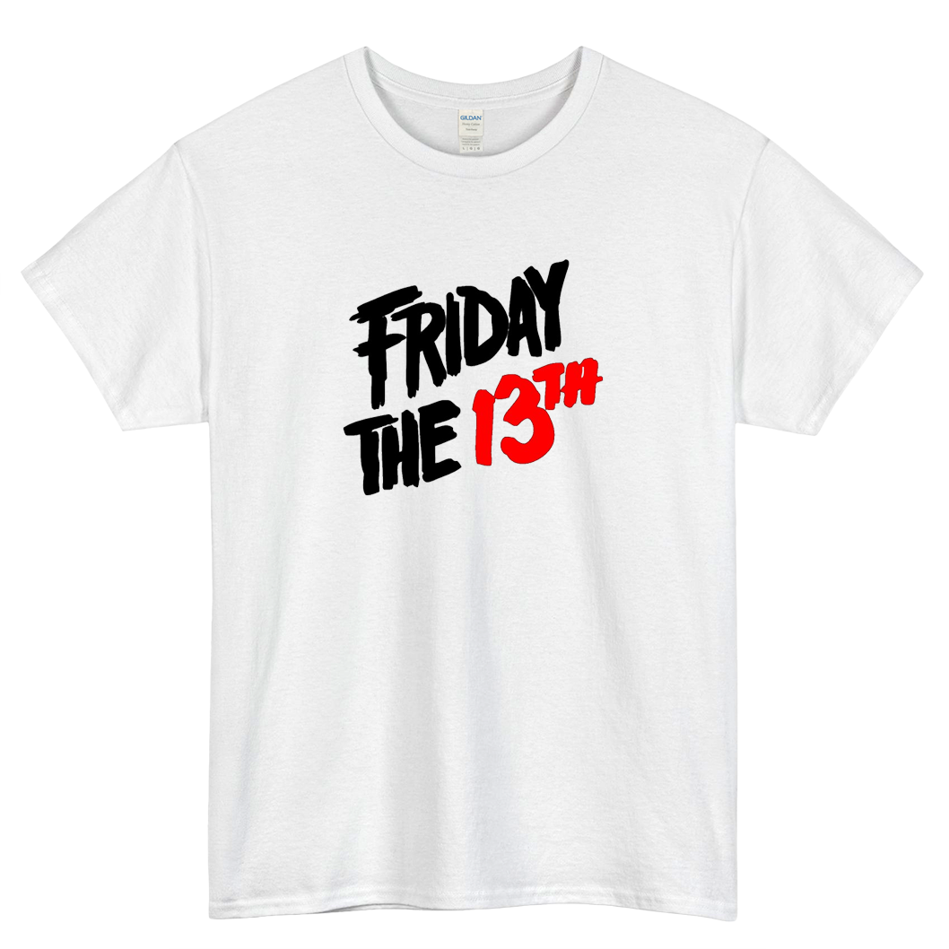 friday the 13th jason voorhees mask LOGO SHORT SLEEVE T SHIRT -P