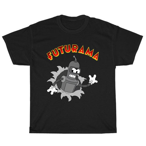 futurama cartoon logo Unisex Men's T Shirt Size S to 3XL