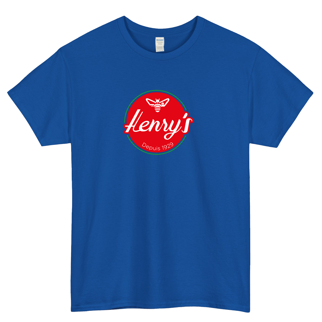 henry's  Logo SHORT SLEEVE T SHIRT -P