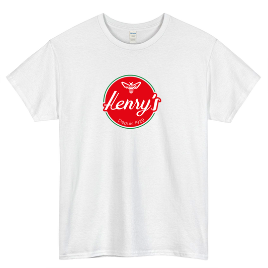 henry's  Logo SHORT SLEEVE T SHIRT -P
