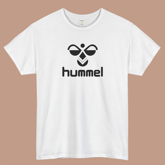 hummel logo short sleeve mens t shirt S-3XL