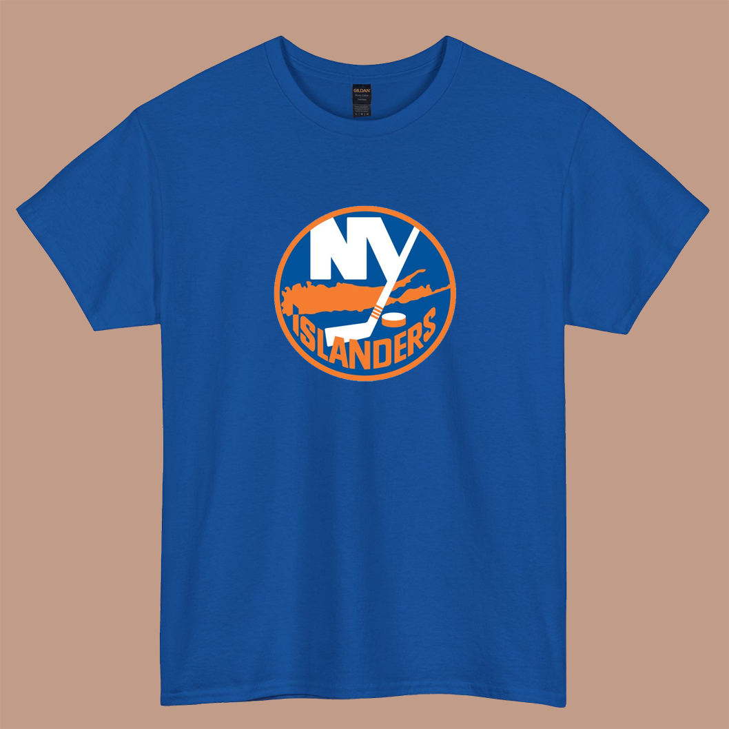 islanders-york Logo short sleeve t shirt S-3XL-P