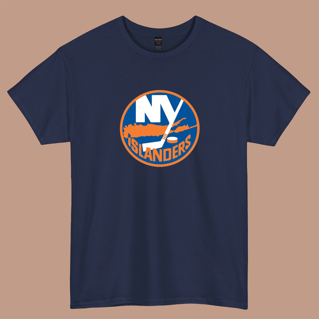 islanders-york Logo short sleeve t shirt S-3XL-P