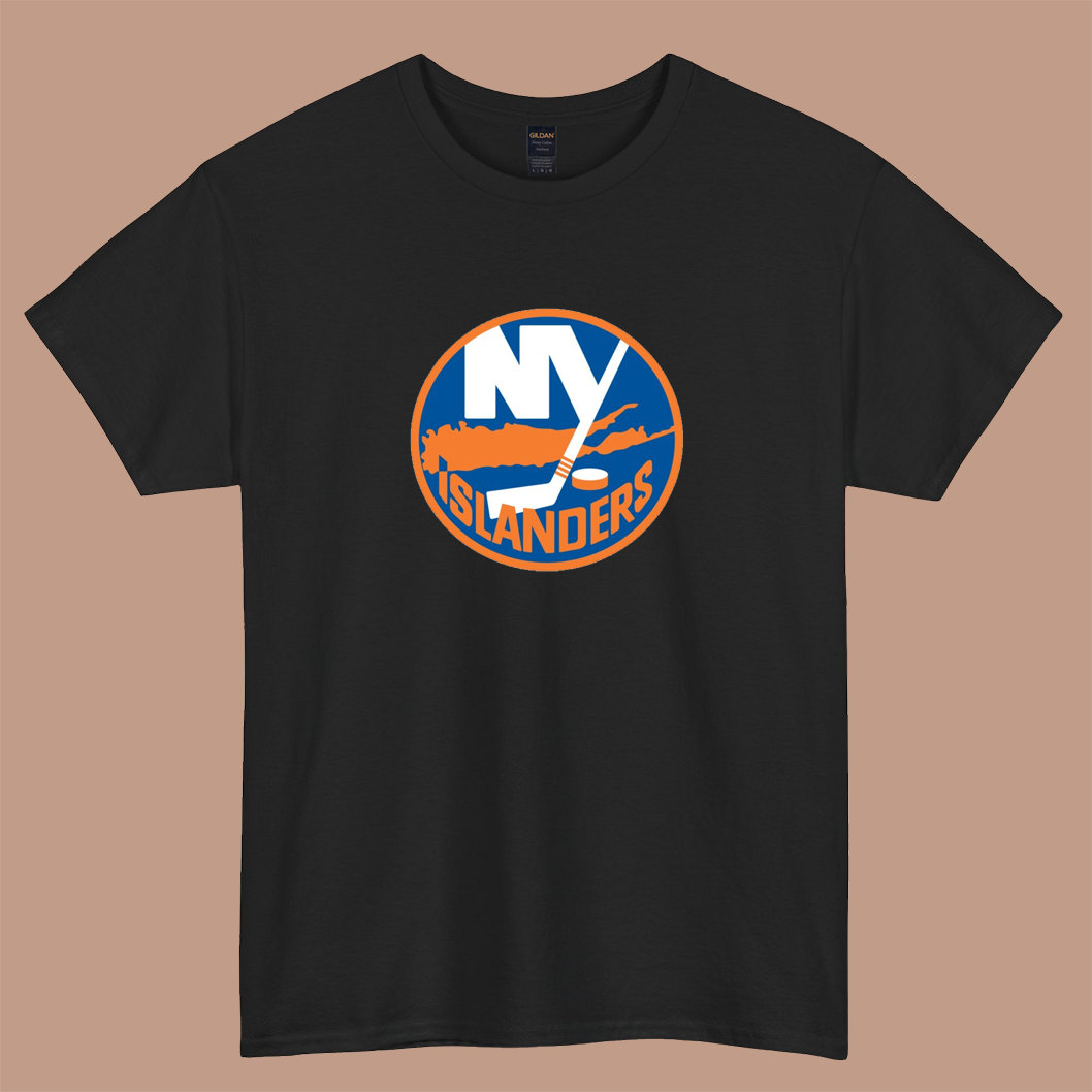 islanders-york Logo short sleeve t shirt S-3XL-P