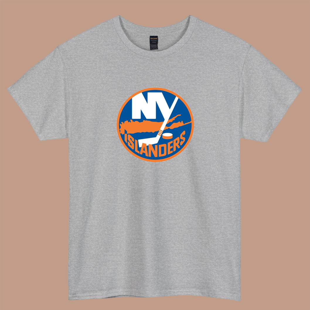 islanders-york Logo short sleeve t shirt S-3XL-P
