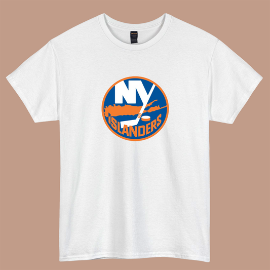 islanders-york Logo short sleeve t shirt S-3XL-P