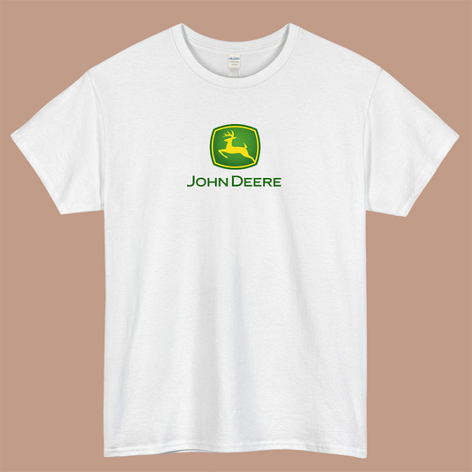 john deere 1 logo short sleeve men's t shirt size S-3XL