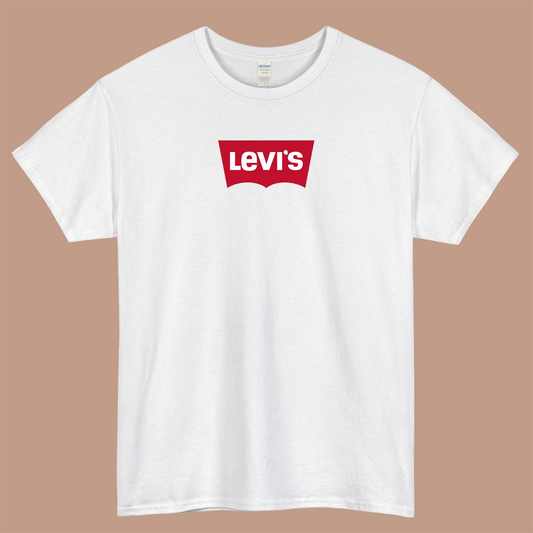 New levis logo short sleeve men's t shirt S-3XL