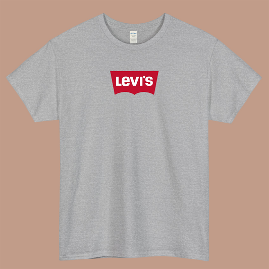 levis logo short sleeve men's t shirt S-3XL