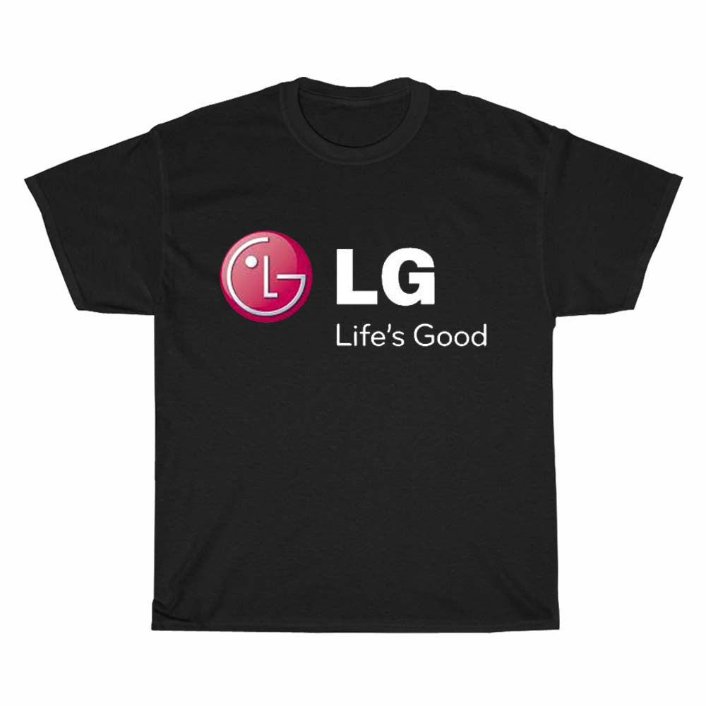 LG Life's Good Logo Men's Unisex T Shirt Size S to 3XL