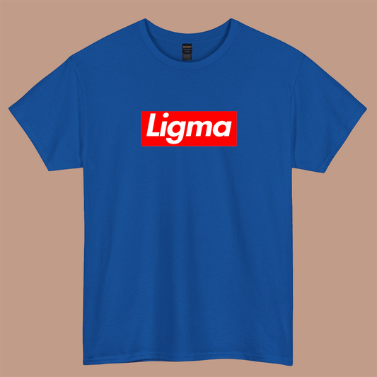 ligma Logo short sleeve t shirt size S-3XL-P