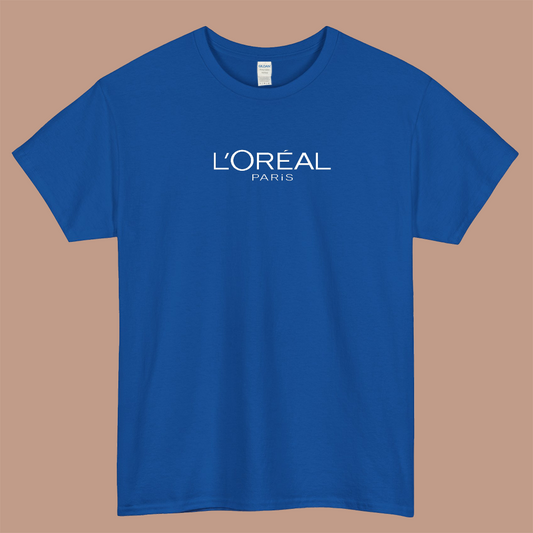loreal 4 logo short sleeve mens t shirt S-3XL