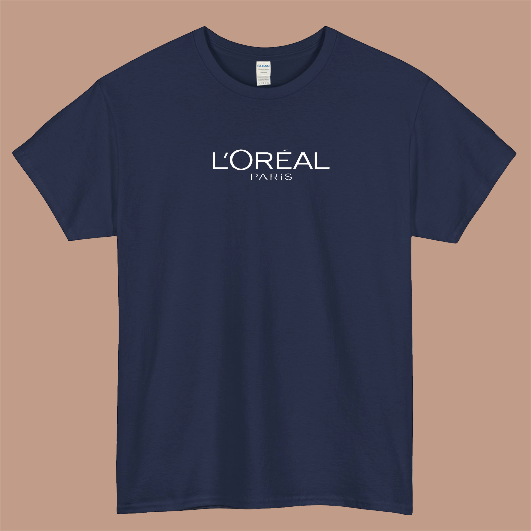 loreal 5 logo short sleeve mens t shirt S-3XL