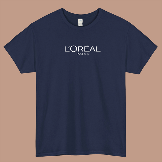 loreal 5 logo short sleeve mens t shirt S-3XL
